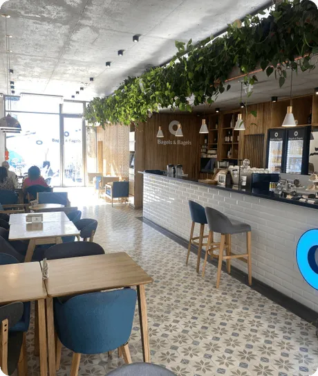 Espacios y gastronomía Bagels & Bagels 2