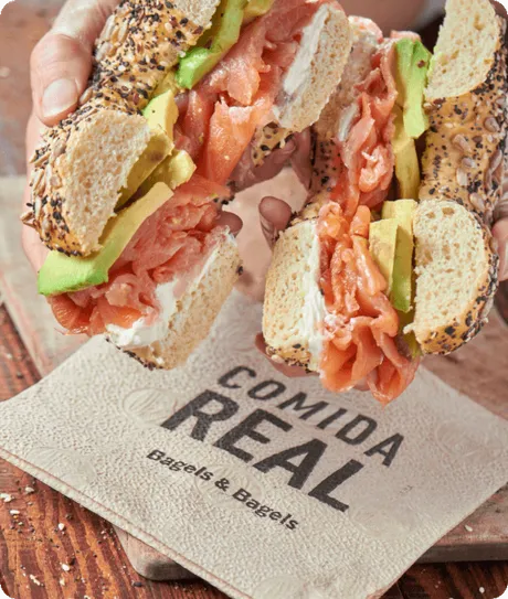 Espacios y gastronomía Bagels & Bagels 3