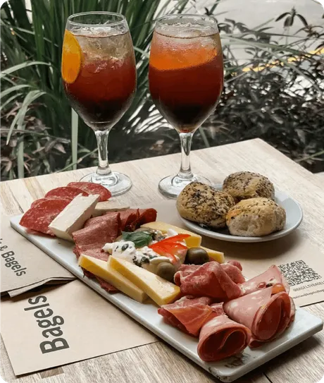 Espacios y gastronomía Bagels & Bagels 5